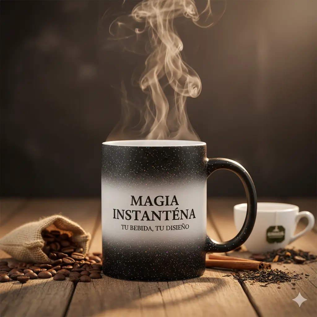 Taza Mágica Glitter 11 oz. Personalizada ¡Tu Foto Brilla con Lujo! Taza Mágica Glitter 11 oz. Personalizada ¡Tu Foto Brilla con Lujo!
