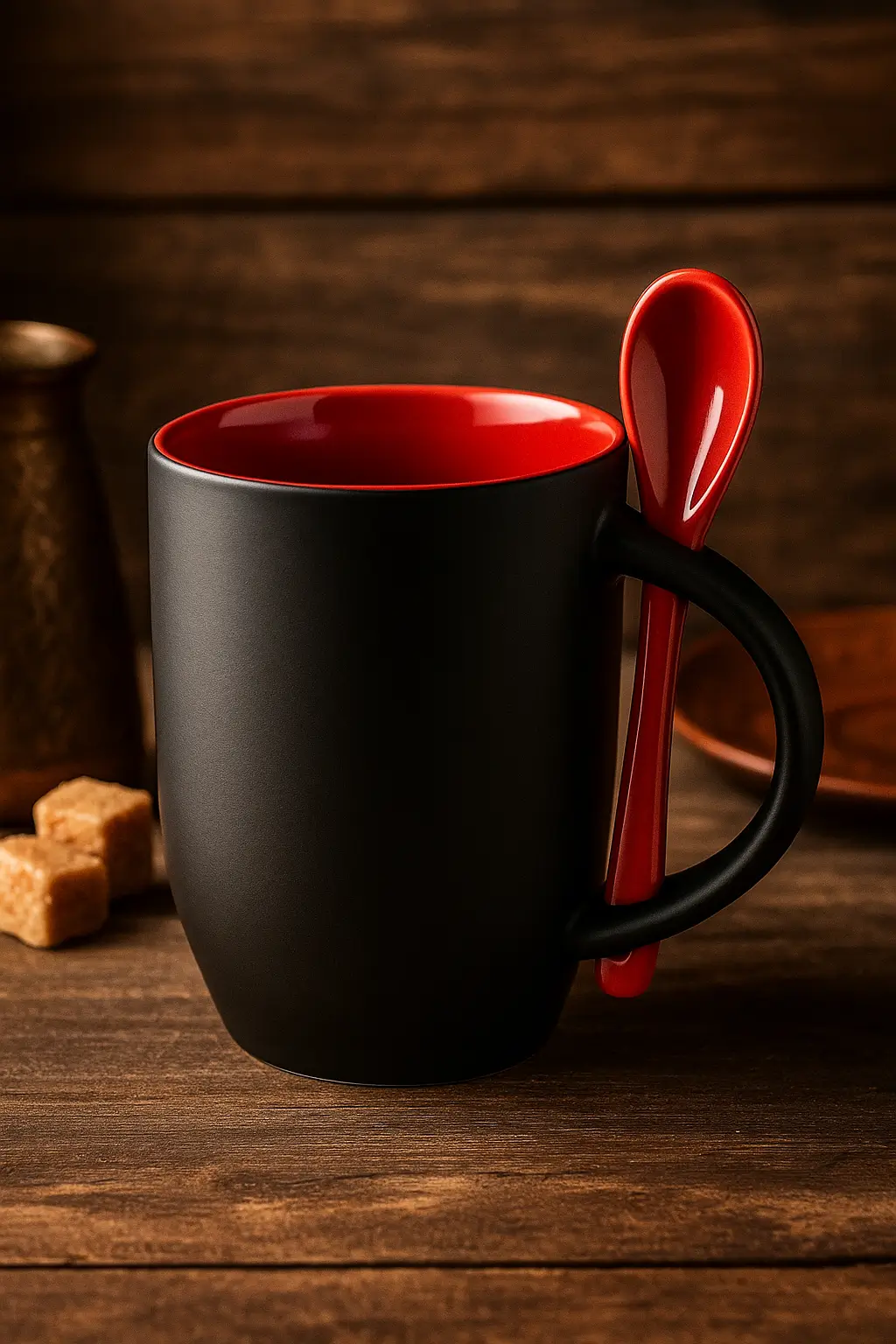 Taza con Cucharita Mágica Colores Varios Calidad AAA ¡Personalizada! Taza con Cucharita Mágica Colores Varios Calidad AAA ¡Personalizada!
