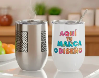 Vaso Enfriador de Vino 🍷 Personalizado con Tu Diseño o Marca
