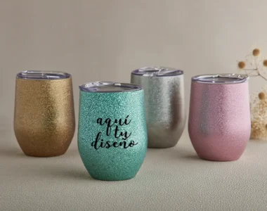 Vaso Vinero de Acero 12 oz 🍷 | Escarchado | Colores Disponibles | Elegancia