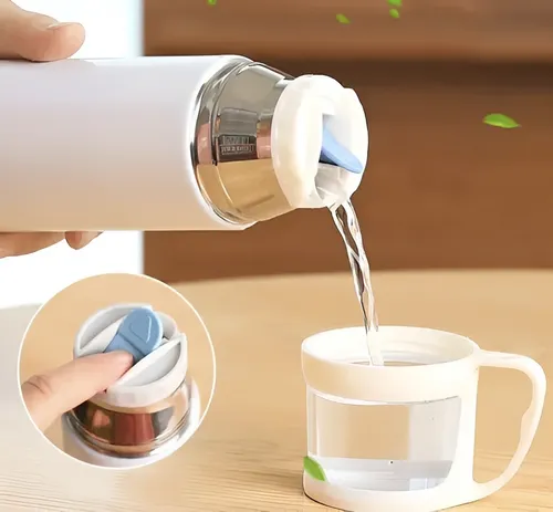 Set termo blanco de acero inoxidable 500 ml + taza, 100% personalizable con tu nombre o logo. Alta calidad, doble pared, mantiene temperatura. ¡Ideal para oficina, viajes o regalos premium! Set termo blanco de acero inoxidable 500 ml + taza, 100% personalizable con tu nombre o logo. Alta calidad, doble pared, mantiene temperatura. ¡Ideal para oficina, viajes o regalos premium!