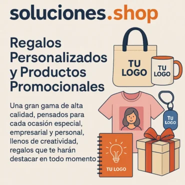 Soluciones.shop: La tienda ideal para regalos personalizados y productos promocionales