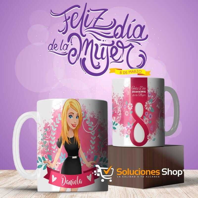 Taza personalizada Día de la Mujer 11 oz – Promoción 2 por precio especial