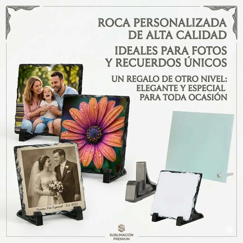 Rocas de Pizarra Personalizadas en San José | Regalos Premium Soluciones Shop