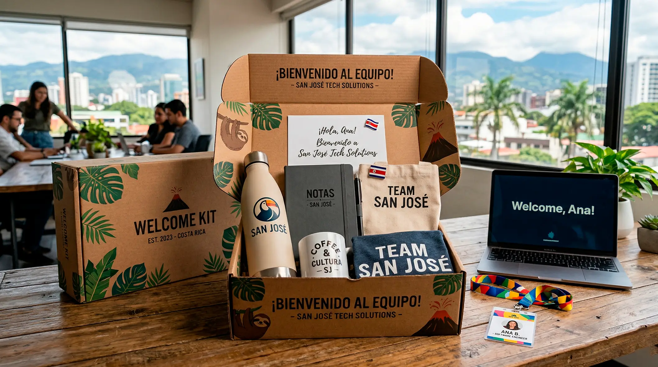 Kits de Bienvenida para Empleados en San José | Soluciones Shop