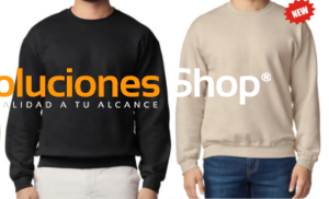 Sudadera Premium Neck "Dual Basic" – Personalización DTF