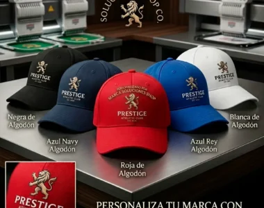Gorras Personalizadas DTF Costa Rica | Soluciones Shop Premium
