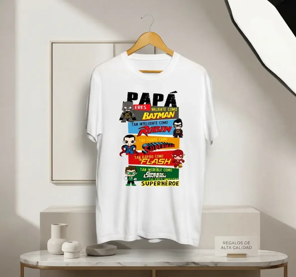 Camiseta Personalizada Día del Padre – Diseño Especial para Papá