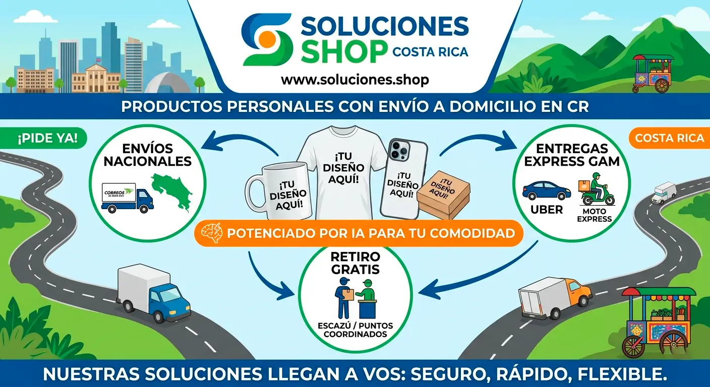 Envío a Domicilio en Costa Rica | Soluciones Shop