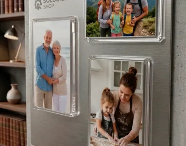 marcos magneticos para refrigerador, portafotos para nevera pack 3, regalos personalizados costa rica, marcos de acrilico con iman.