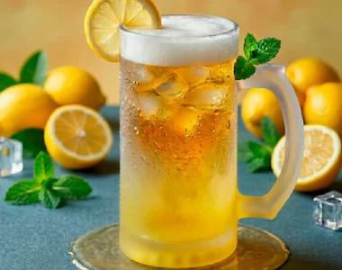 Jarra Cervecera de Vidrio Esmerilado – Edición "Color Bottom"