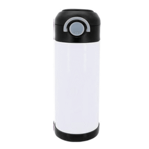 Botella Térmica Infantil 12oz con Botón Antiderrames | Colores