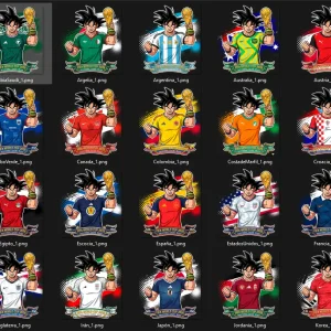 Camisetas Goku Mundial 2026 - Todos los Países | Soluciones Shop CR