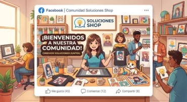 Facebook Comunidad Soluciones Shop