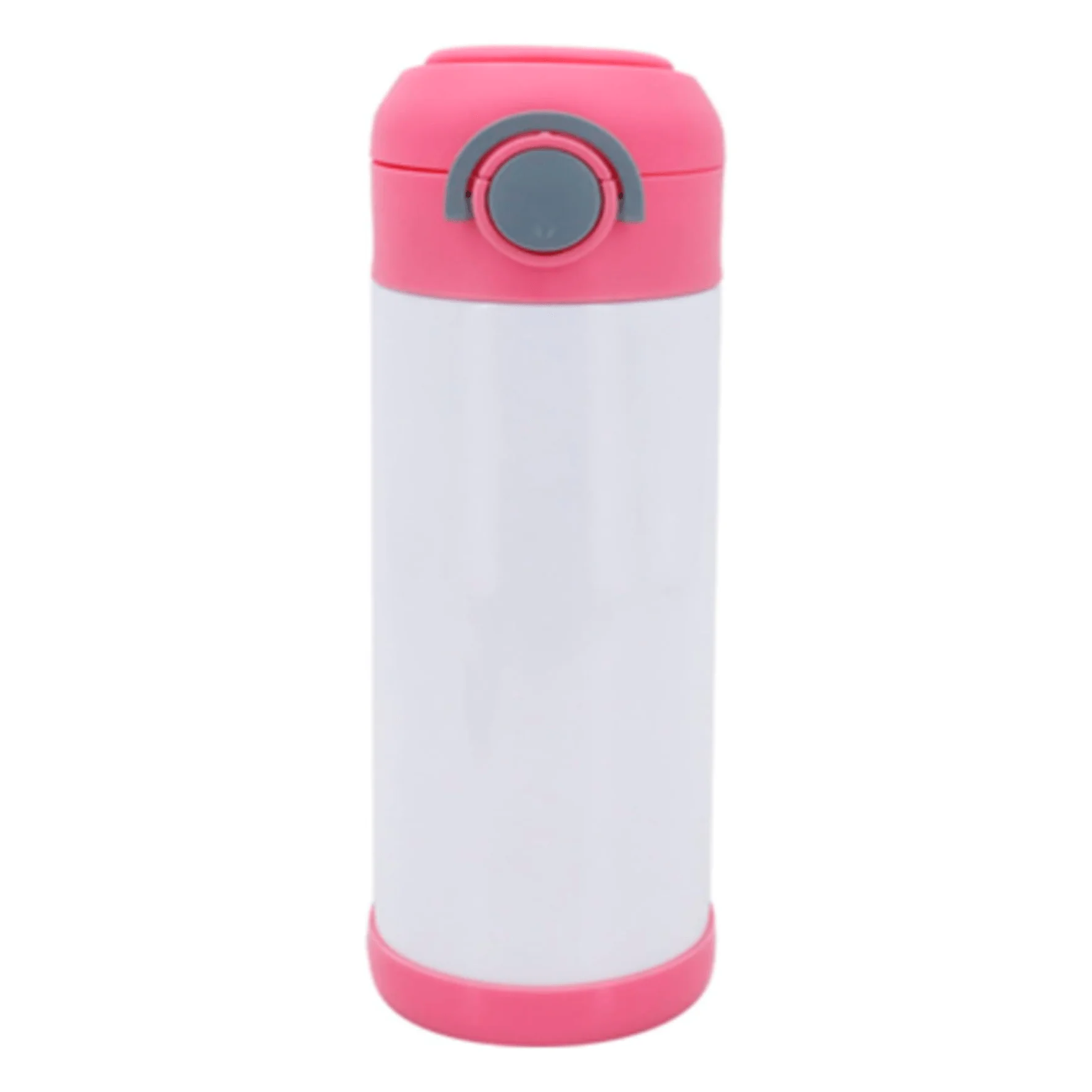 Botella Térmica Infantil 12oz con Botón Antiderrames | Colores