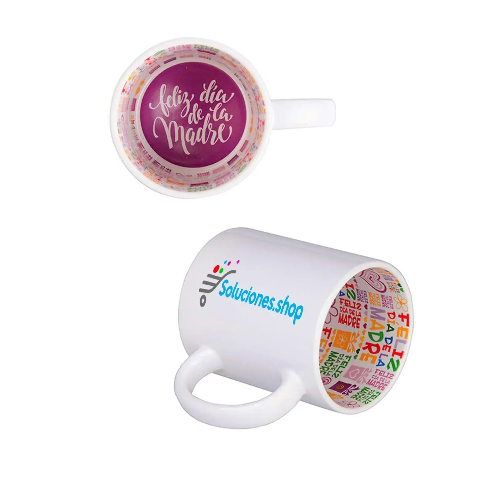 Taza Personalizada con tu Diseño Exterior y Fondo Interior Temático (11 oz) - Soluciones Shop (3) Taza Personalizada con tu Diseño Exterior y Fondo Interior Temático (11 oz) - Soluciones Shop (3)