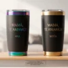 Termo Térmico Premium con Detalles Metálicos - Edición Personalizada Mamá, Te Amamos