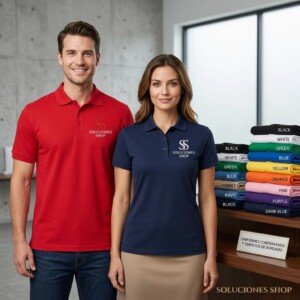 Camisa Tipo Polo Dry-Fit YIT Personalizada Uniformes y Bordado Corporativo