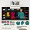 Camiseta Tipo Polo Waffit de Alta Calidad para Hombre y Mujer – Personalizada con Bordado
