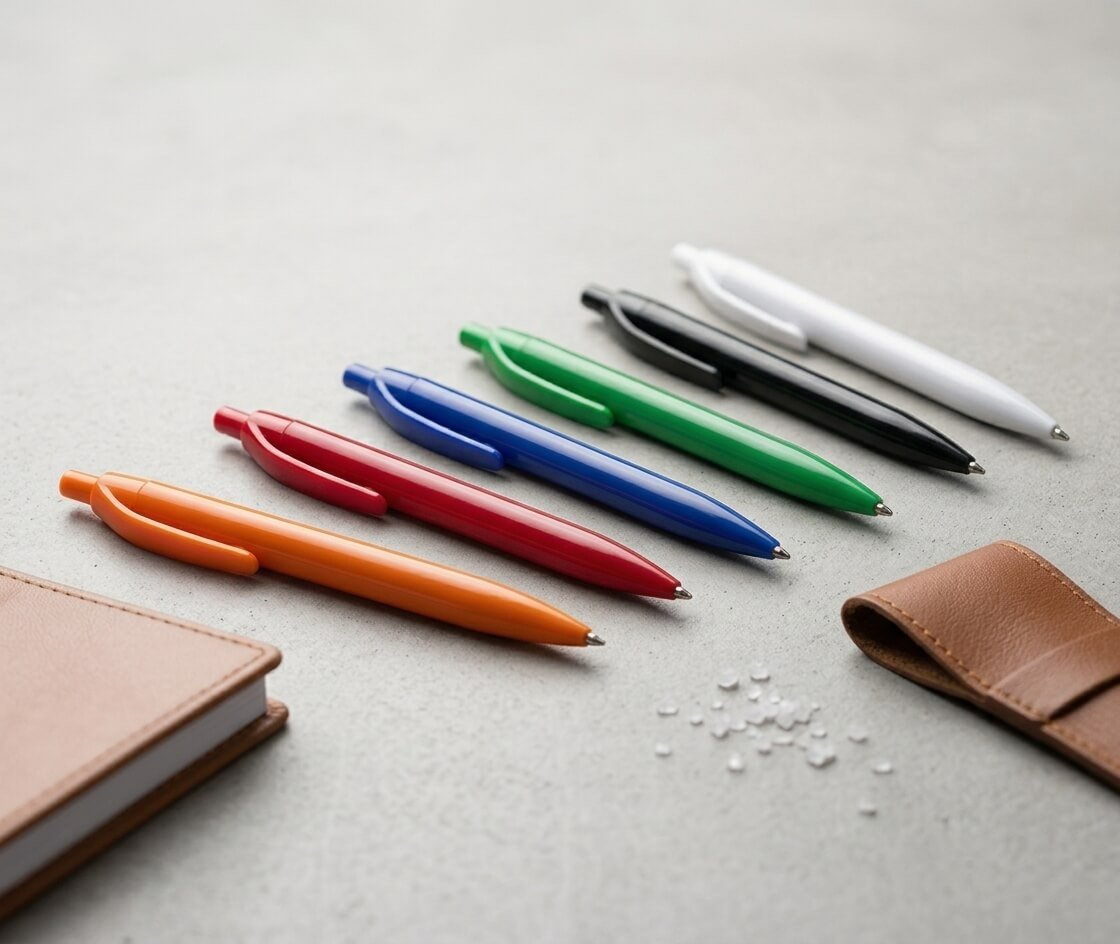 Lapicero Plástico Monocolor Retráctil (Para Personalización)