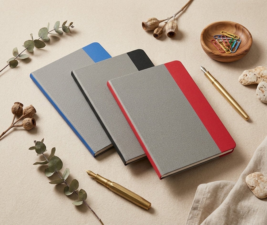 Libreta Ecofriendly RPET Bicolor de Pasta Dura (80 Hojas Rayadas) Libreta Ecofriendly RPET Bicolor de Pasta Dura (80 Hojas Rayadas)